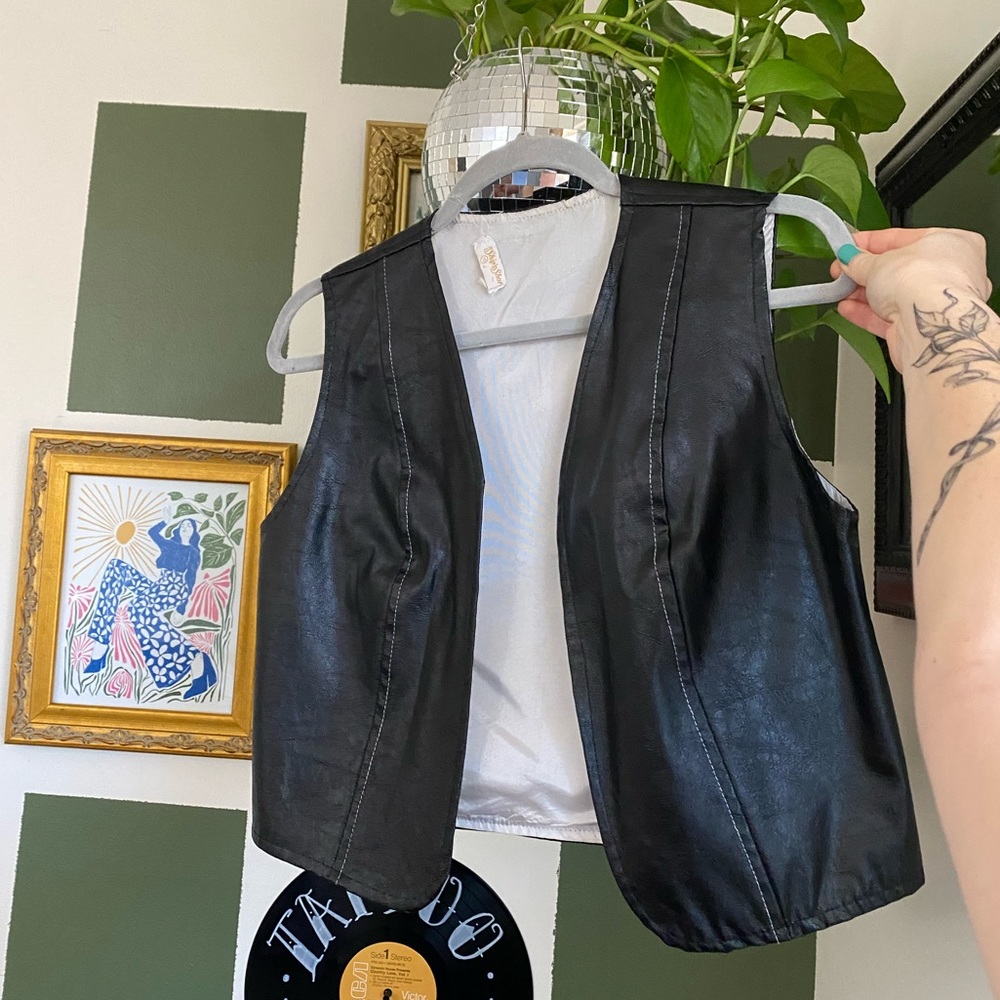 Vintage Leather Vest